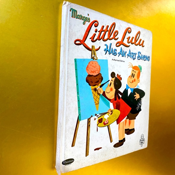 WHITMAN 60s MARGES LITTLE LULU HAS AN ART SHOW AUTHORIZED EDITION HARDCOVER BOOK - Picture 16 of 16